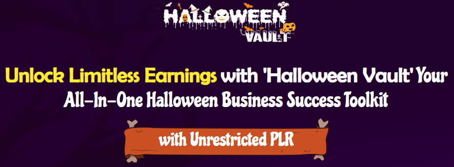 Halloween Vault PLR Review